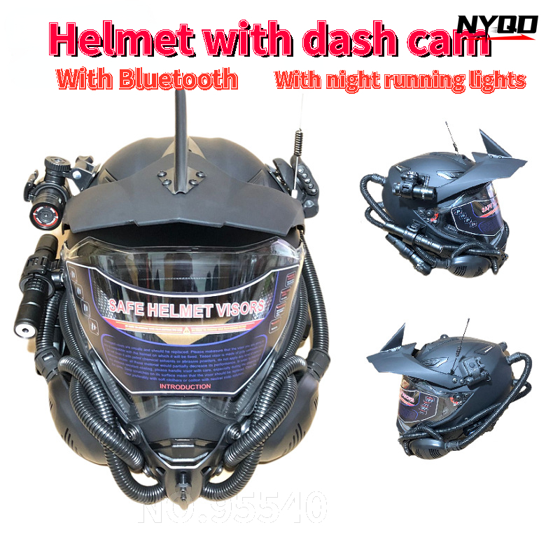 Rally Helm Motorhelm Off-Road  - Full Face Motorcycle Helmet With Bluetooth recensie en prijs