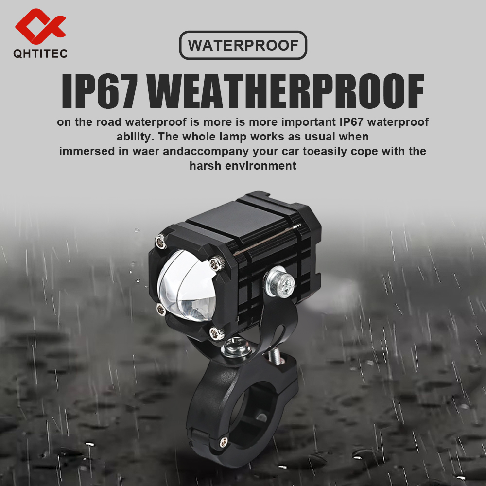 Motorfiets LED extra lamp IP67 - Universal Motorcycle Led Headlight Projector recensie en prijs