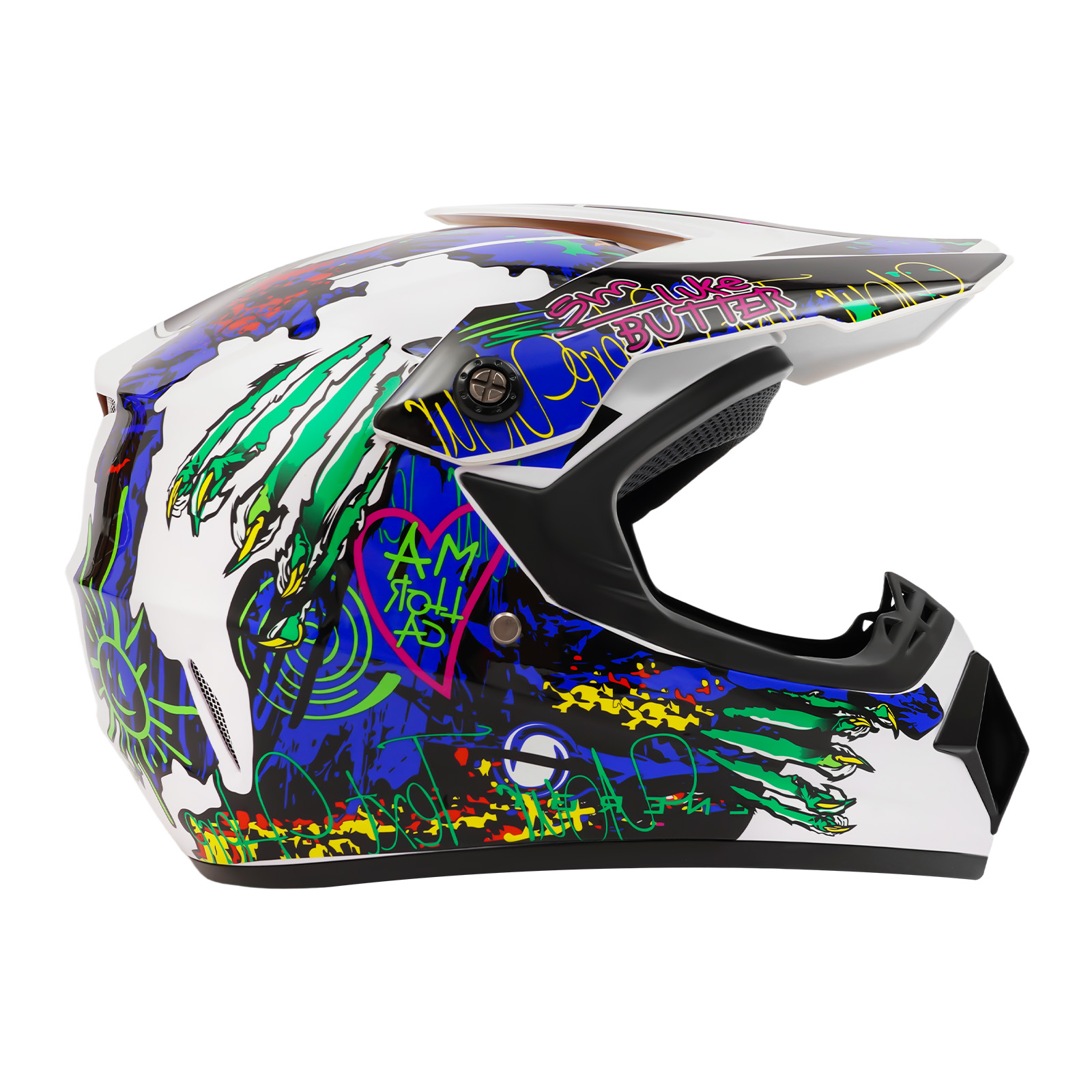 57-58 cm helmset met bril en h - Off Road Motocross Helmet Goggles Set recensie en prijs